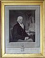 Engraving of Isaac Hawkins Browne