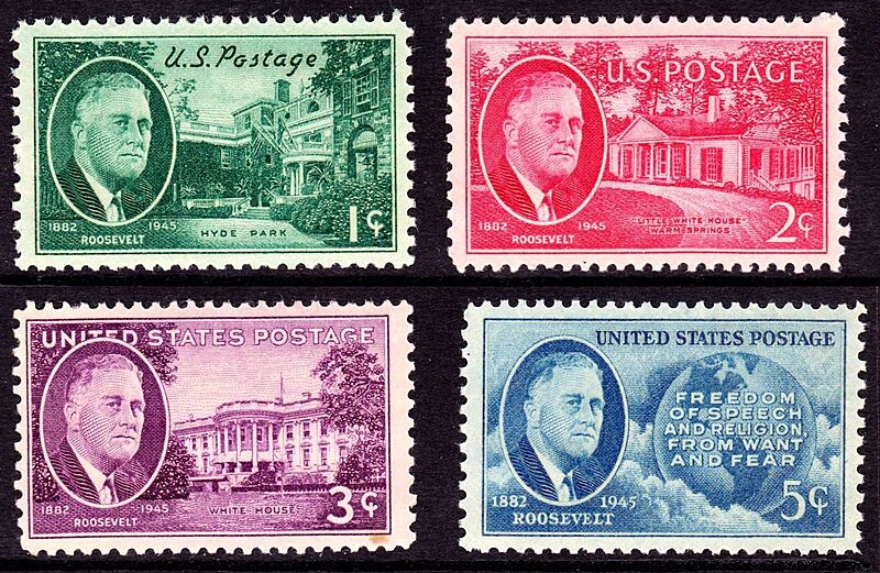 FDR, 1945 issue