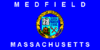 Flag of Medfield, Massachusetts