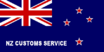 Flag of New Zealand Customs Service.png