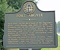 Fort Argyle sign