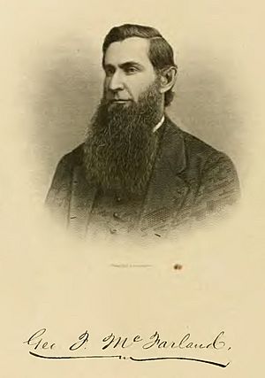 George F McFarland, 1874