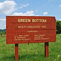 Green Bottom WMA - Sign-square