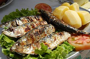 Grilled Sardines 5.50€ Marisqueira O Varino Nazaré (3785526688)
