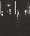 Hafez al-Assad and his top officials in 1971