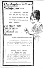 Hershey Creamery 1916 ad
