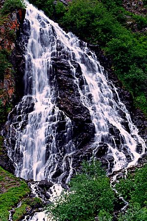 Horsetail Falls Alaska 1992
