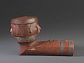 Inlaid Pipe Bowl with Two Faces, 50.67.104 profile PS9