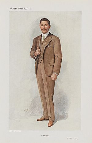 John Crichton-Stuart, Vanity Fair, 1910-04-14