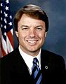John Edwards, official Senate photo portrait