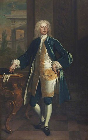 John Vanderbank (1694-1739) - George Venables-Vernon (1710–1780), 1st Baron Vernon of Kinderton - 653161 - National Trust.jpg