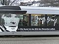 Joseph Beuys on a tram