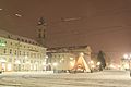 Karlsruhe Pyramide Winter Nacht 01