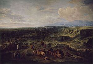 La prise de Luxembourg le 3 juin 1684