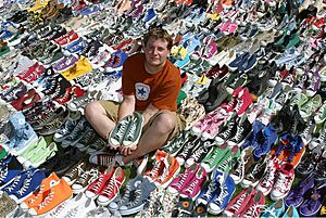 Largest collection of Converse All-Stars