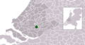Map - NL - Municipality code 0597 (2009)