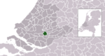 Location of Ridderkerk