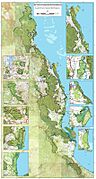 Map of the Wet Tropics of Queensland - UNESCO World Heritage List