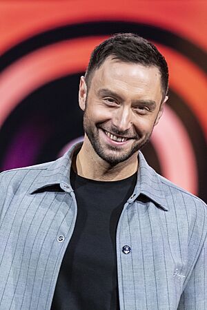 Melodifestivalen 2025 deltävling 4 Malmö Måns Zelmerlöw presentation 03.jpg