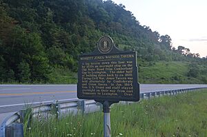 Merritt Jones Wayside Tavern historical marker