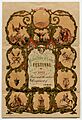 Mistick Krewe of Comus 1861 Invitation