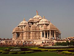 Swaminarayan Akshardham in Delhi, India