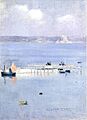Norman Garstin - A View Of Mount's Bay 1892