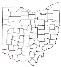 Location of Bethel, Ohio