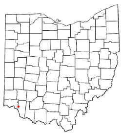 Location of Mount Carmel, Ohio