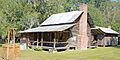 Obediah Barber homestead - house, kitchen, and well, Ware County, GA, US