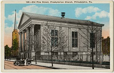 Philly PA Old Pine St Presby PHS474