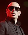 Pitbull the rapper in Sydney, Australia (2012)