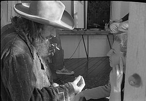 Poets Hedwig Gorski and Konstantyn Kuzminsky
