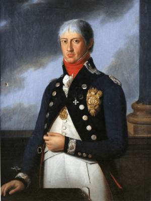Porträt des Karl Felix von Savoyen