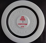 Professional Model Frisbee Canadian Open 1972