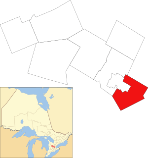 Location of Puslinch within Wellington County