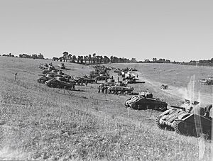Régiment de blindés de Fort Garry - Normandie