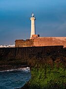 Rabat Lighthouse (fort Borj Sirat, برج الصراط)