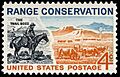 Range Conservation 4c 1961 issue U.S. stamp
