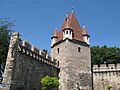Reckturm mit Stadtmauerresten Wiener Neustadt