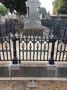 Redmond Barry Grave, Melb Gen cemetery