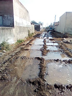 Road construction site 1