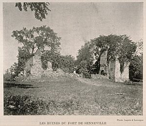Ruines du fort de Senneville