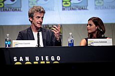 SDCC 2015 - Peter Capaldi & Jenna Coleman (19659831972)