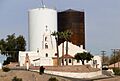 Saint Thomas Yuma Indian Mission and storage tanks