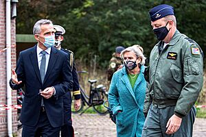 Secretary General visits Dutch airbase hosting NATO deterrence exercise 02
