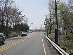 Southbound on CR 527 approaching the CR 537/524 intersection