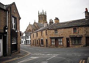 St Leonard's Church, Padiham, from Guy Street