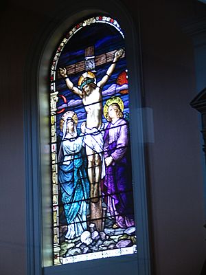 St Patrick's Basilica, Dunedin, NZ window
