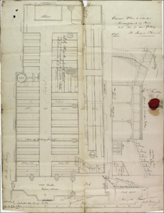 Stannard - Plan of St James's Church, Norwich